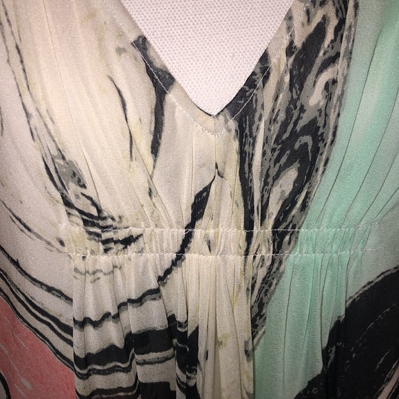 DVF Fleurette Dress in color Spring Marble. Never worn.NWT - Picture 6 of 10